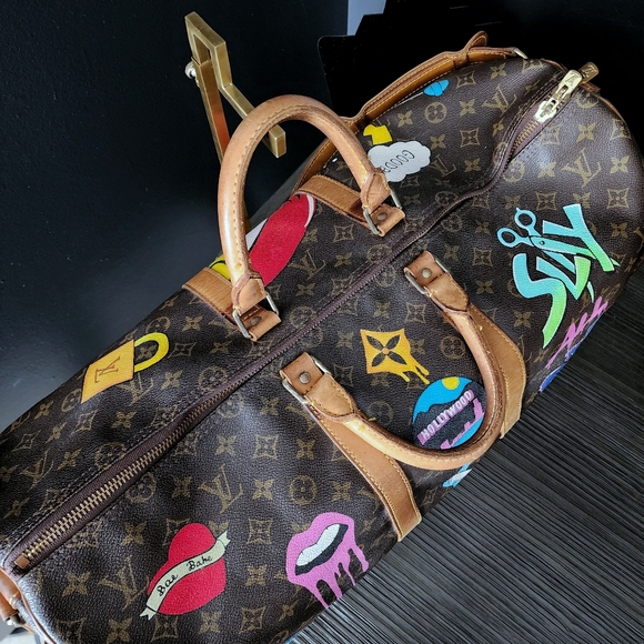 Louis Vuitton Monogram Keepall 55 Travel Bag - Picture 5 of 11